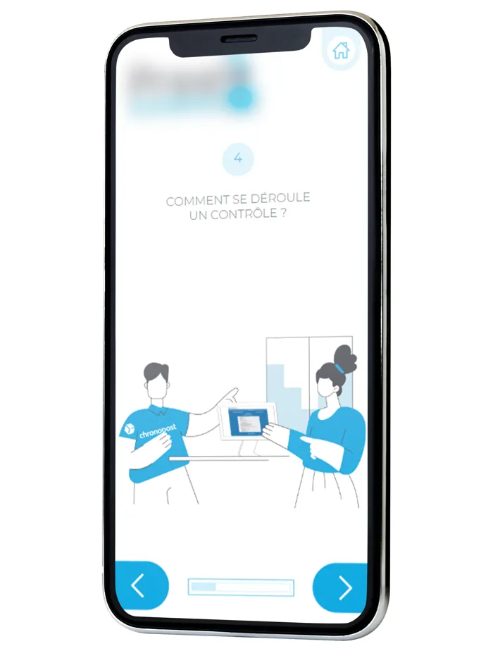 Mobile learning : comment se déroule un contrôle ?, transport express, conçu par Les Façonautes