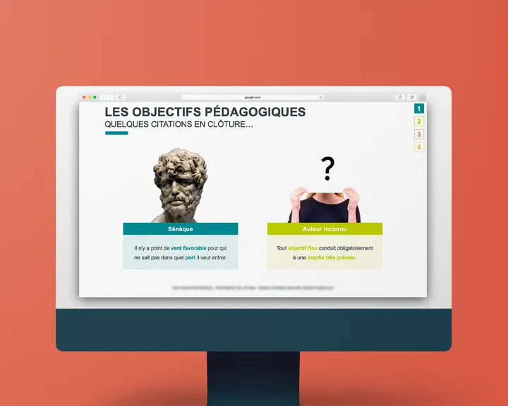Aperçu du projet Conception d'une classe virtuelle réalisé par Les Façonautes