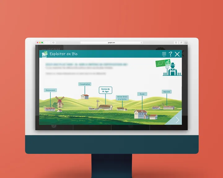 Aperçu du projet Conversion en agriculture biologique réalisé par Les Façonautes